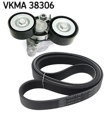 Kit de courroie d'accessoire (Courroie d’alternateur) SKF ref. VKMA 38306